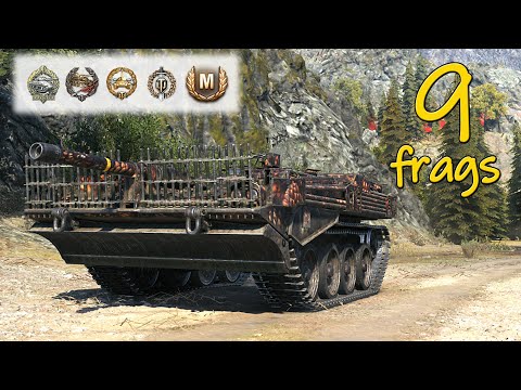 Видео: Strv 103B 9 frags , 9,3K damage , Рэдли-Уолтерс