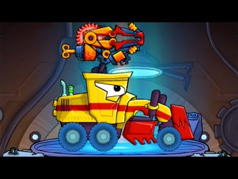 Видео: КРАСНАЯ МАШИНКА против ХИЩНЫХ МАШИН #11 Мультик по игре Car Eats Car 2