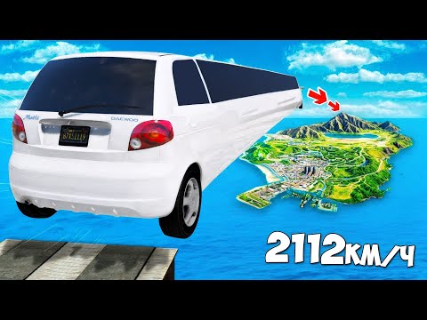 Видео: КАК ДАЛЕКО ЧИТ ТАЧКА УЛЕТИТ С ОГРОМНОГО ТРАМПЛИНА В ГТА 5 МОДЫ? ОБЗОР МОДА В GTA 5