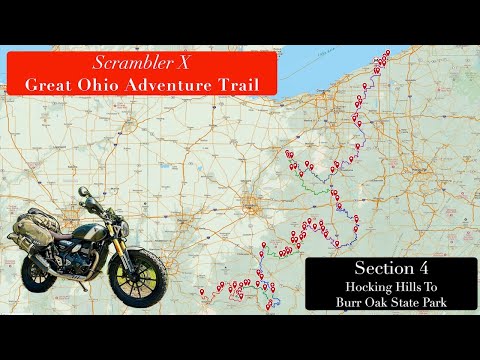 Видео: Тропа приключений «Великий Огайо» — участок 4 / от холмов Хокинг до Берр-Оук