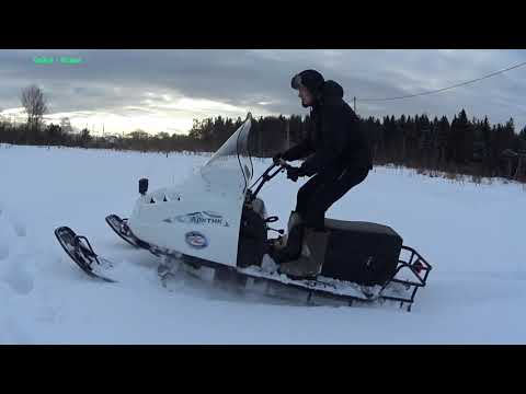 Видео: БТС Арктик. Расширители нужны, расширители важны! Испытываем  доработки мини снегохода.