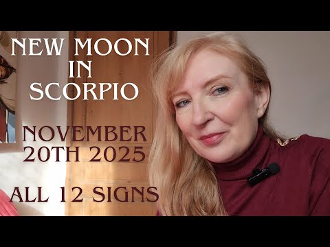 Видео: Новолуние в Скорпионе 20 ноября 2025 г. ВСЕ 12 ЗНАКОВ