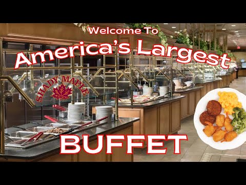 Видео: Обед в Shady Maple — САМЫЙ БОЛЬШОЙ ОБЕДЕННЫЙ ШВЕДСКИЙ СТОЛ в Америке!!