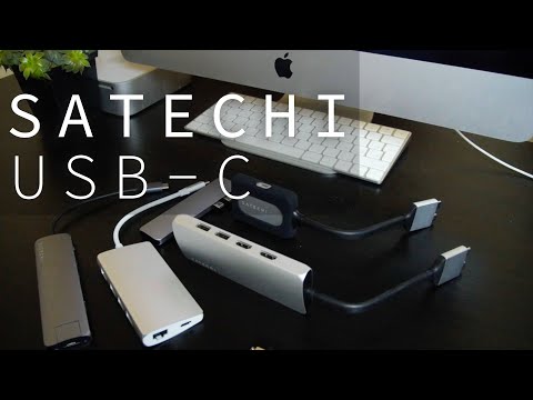 Видео: Обзор ТОПОВЫХ адаптеров Satechi USB-C для MacBook Pro, Air, 12, iMac и Mac mini