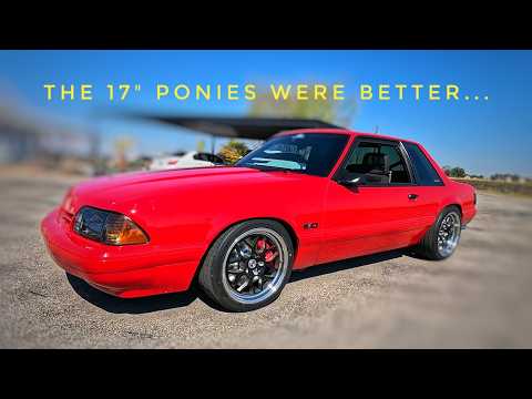 Видео: Стоили ли 5-болтовые передние колеса и Brembo колес SVE на этом Foxbody Mustang?