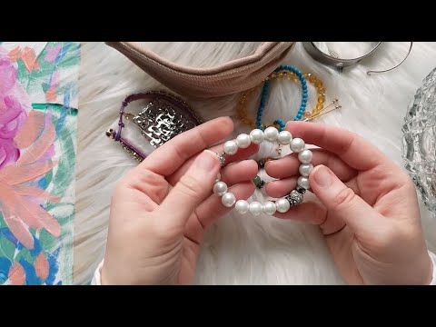 Видео: АСМР Шёпот Бижутерия Браслеты | ASMR Bracelets Collection