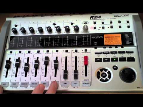 Видео: Zoom R24 Часть 3 (B) — Метки треков, повтор, вставка/выход и отскок
