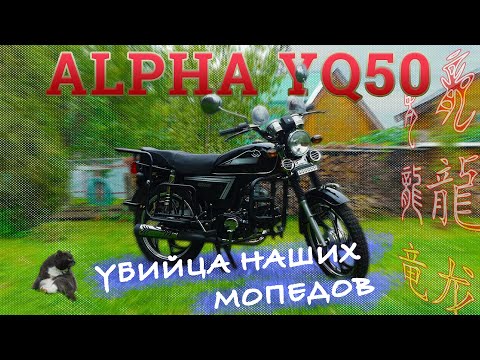 Видео: МОПЕД АЛЬФА!!! ВСЯ ПРАВДА!!! Alpha YQ50 / ЯГУАР по Китайски / Иван Зенкевич