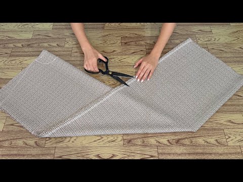 Видео: 🧵Кройка и шитье красивой и теплой зимней одежды! 2 способа ношения