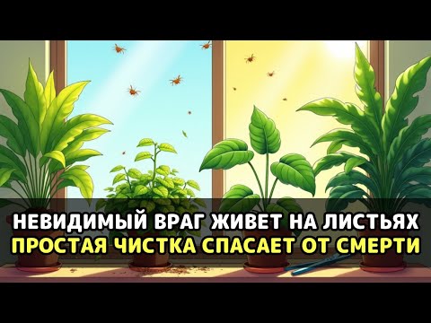 Видео: Почему листья становятся коричневыми и сохнут, хотя вы поливаете их как положено
