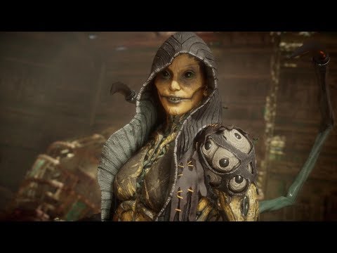 Видео: Mortal Kombat 11: D'Vorah Все вступительные диалоги