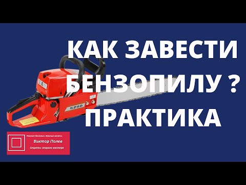 Видео: Не заводится китайская бензопила  Как завести бензопилу без праймера  Практика #ВикторПолев