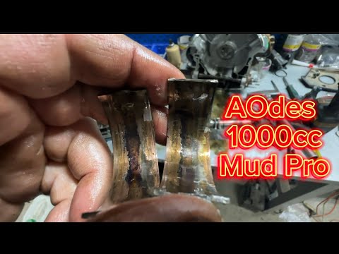 Видео: AOdes 1000 Mud Pro ремонт ДВС