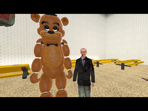 Видео: 🎮 Garry’s Mod: Аниматроники гоняются за охранниками🏫 Школа балди с друзьями