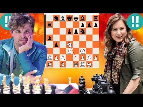 Видео: Чемпион мира встречает легенду – поединок Полгар против Карлсена!
