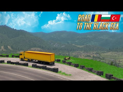 Видео: Еду в Болгарию - Road to the Black Sea DLC 1.36 - EURO TRUCK SIMULATOR 2 + РУЛЬ
