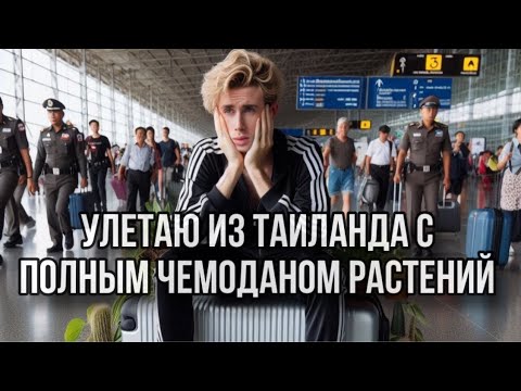Видео: УЛЕТАЮ ИЗ ТАИЛАНДА!✈️ КАК ВЫВЕЗТИ РАСТЕНИЯ ИЗ ЗАГРАНИЦЫ?🤯