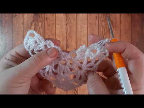 Видео: МК Узор для шали крючком