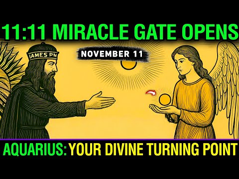Видео: 🌌 11:11 Портал ОТКРЫТ! Водолей, ваше божественное чудо начинается СЕЙЧАС!