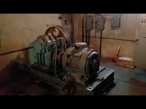 Видео: Машинное помещение старого административного тонника-залипайки