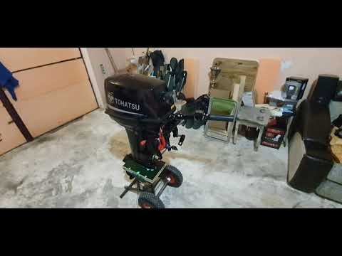 Видео: Tohatsu 9.9 D2, обзор, и почему купил именно tohatsu 9.9