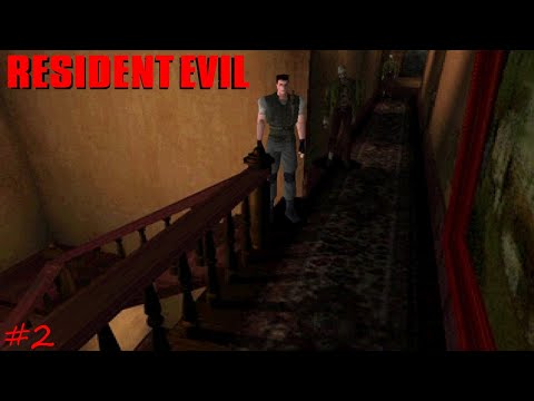 Видео: Resident Evil: Director's Cut - Прохождение за Криса (PS1) - #2 Жуткий особняк