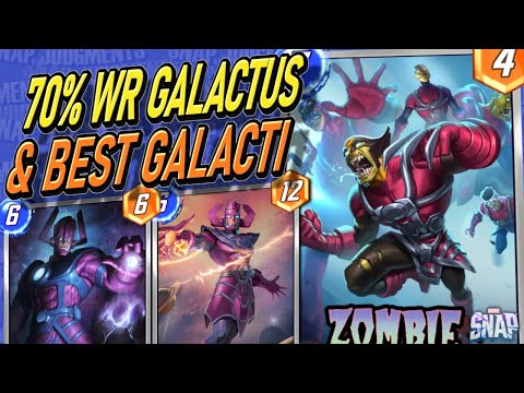 Видео: НОВЫЙ Зомби Галакти и колода Галакатов с 70% WR! Marvel Snap