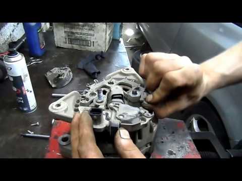 Видео: замена подшипников генератора опель корса 1.2 литра