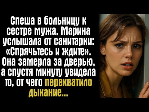 Видео: Спеша в больницу к сестре мужа, Марина услышала от санитарки: «Спрячьтесь и ждите». Она замерла...