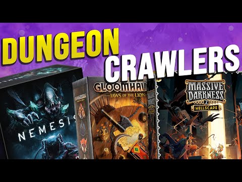 Видео: 10 лучших настольных игр Dungeon Crawler