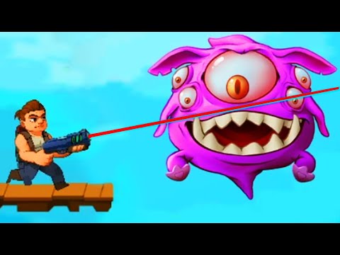 Видео: СПАСАЕМ ПЛАНЕТУ от МОНСТРОВ в Mr Autofire