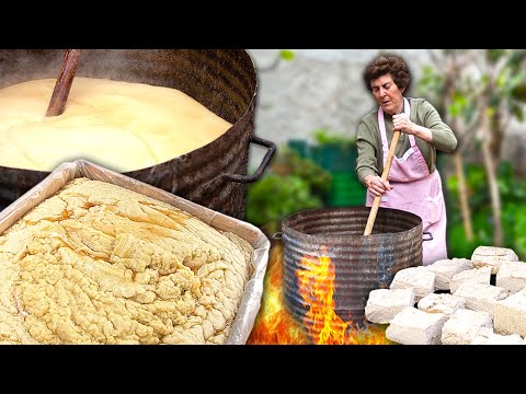 Видео: Домашнее бабушкино мыло, приготовленное с использованием масла, используемого для стирки белья.