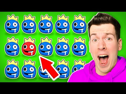 Видео: 😱 Только 1 из 999 ЛЮДЕЙ Найдут *ЛИШНЕГО* МОНСТРА из РАДУЖНЫЕ ДРУЗЬЯ в РОБЛОКС ! ВЛАДУС