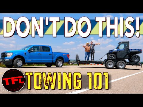 Видео: Вот правильный (и неправильный) способ настройки прицепа при буксировке!