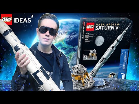 Видео: ЛЕГО Сатурн 5. Ракетно космическая система НАСА ЛЕГО?! LEGO IDEAS 92176. LEGO APOLLO SATURN V.