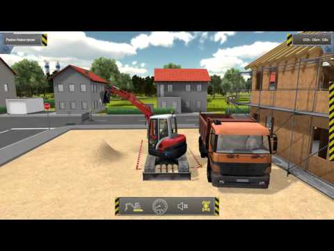Видео: Bau Simulator 2012 Котлован для гаража