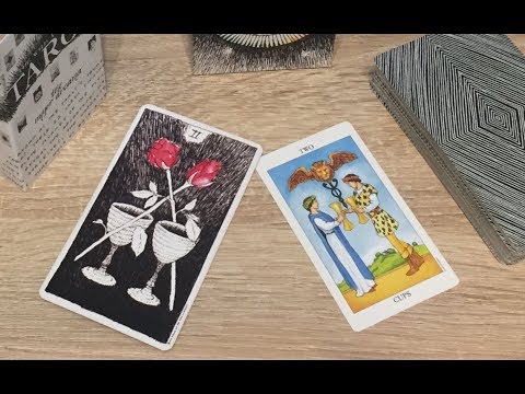Видео: Двойка кубков (2 чаш) в символах Дикого Неизвестного Таро
