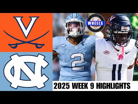 Видео: #16 Вирджиния против Северной Каролины: лучшие моменты | Неделя 9 | Лучшие моменты студенческого ...