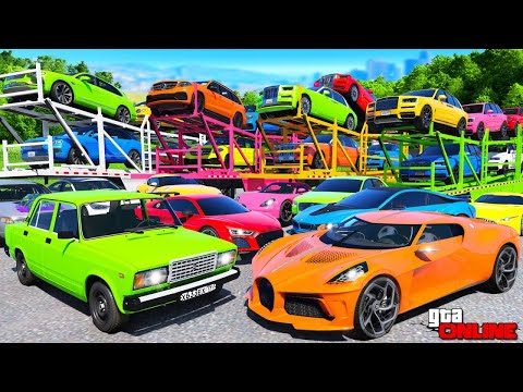 Видео: УГНАЛ КУЧУ ЗОЛОТЫХ ЧИТ ТАЧЕК И ОГРОМНЫЙ МОНСТР ТРАК У МАЖОРА ЗА 180 СЕКУНД! БИТВА ВОРОВ В ГТА 5!