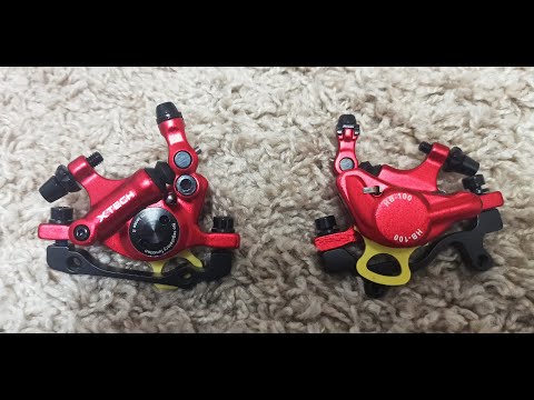Видео: Обзор+Тестдрайв гидромеханических Калиперов Zoom XTech HB-100 (мусор, НЕ БРАТЬ)