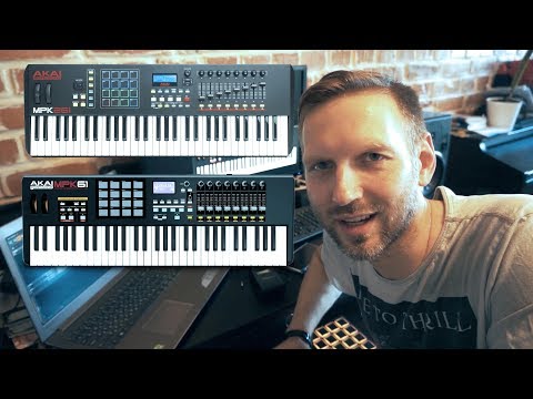 Видео: Akai mpk61 vs mpk261 краткое сравнение. Плюсы и минусы.