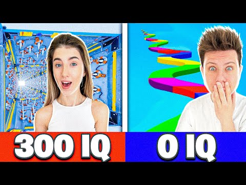 Видео: КТО ИЗ НАС УМНЕЕ? IQ ПАРКУР в Фортнайт