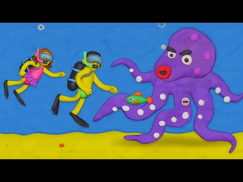 Видео: КАК открыть ЭТОТ СУНДУК??? ВОКРУГ СВЕТА 3 часть. ПОДВОДНОЕ ПРИКЛЮЧЕНИЕ. Пластилиновая ИГРА 12 Замков