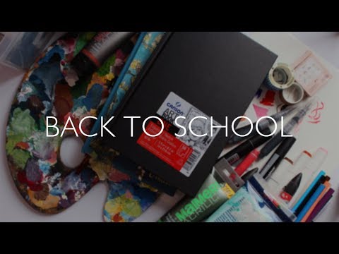 Видео: МОИ МАТЕРИАЛЫ | back to school | все, а еще все о них