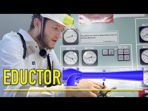 Видео: Ballast / Cargo Eductor — как работает судовой эжектор | Venturi эффект на практике