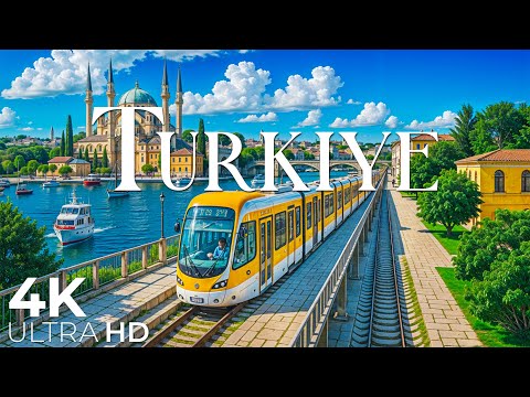 Видео: Турция 4K - Живописный фильм для релаксации с успокаивающей кинематографической музыкой