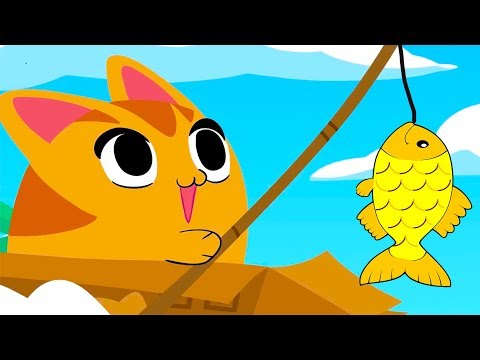 Видео: КОТЕНОК РЫБОЛОВ МяуСим - Коты ловят рыбу #ПУРУМЧАТА