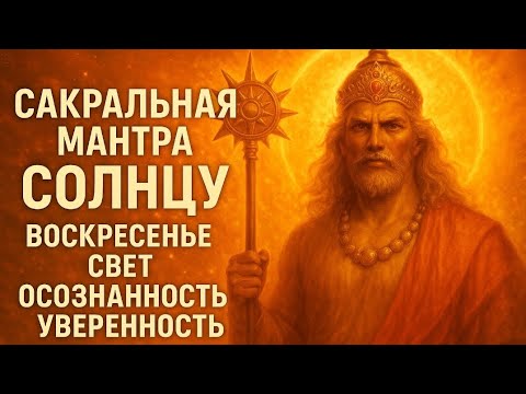 Видео: ☀️ МАНТРА СОЛНЦУ — ВКЛЮЧИ В СЕБЕ СВЕТ, КОТОРЫЙ НЕ ГАСНЕТ #youtube #mantra #meditation