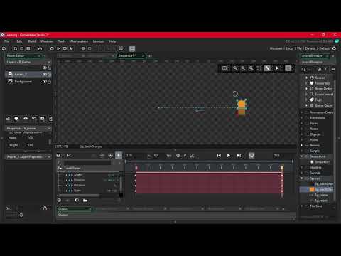 Видео: Sequences⧸Последовательности Game Maker Studio 2