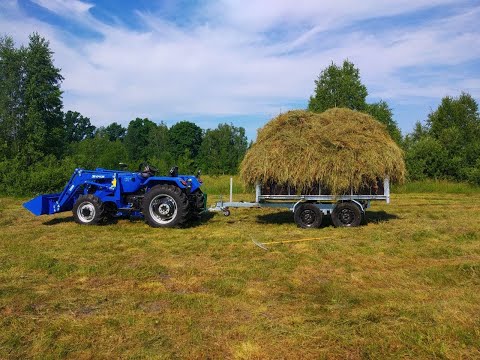 Видео: Прицеп самосвал двух осный. 77400УА. Лукашенко Вадим.
